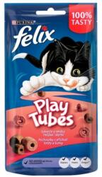 FELIX Play Tubes macska jutalomfalat pulyka és sonka ízesítéssel 50 g - happypets