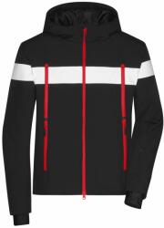 James & Nicholson (Daiber) Férfi sportos télidzseki JN1174 - Fekete / fehér | 3XL (1-JN1174-1808571)