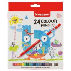 Színes ceruzák gyerekeknek Bruynzeel Holland / 24 db (gyerek)