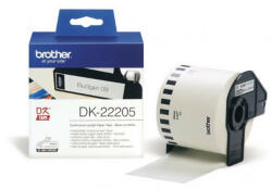 Brother DK-22205 62 mm x 30, 48 m öntapadós papírszalag tekercsben (DK22205) - nyomtatokeskellekek