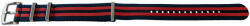  Curea NATO albastru-roșu 22mm - 54053 - cureaceas
