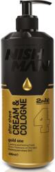 NISHMAN After shave crema Gold one 4 400 ml