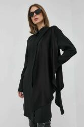 Victoria Beckham ruha fekete, mini, egyenes - fekete 36