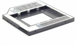 Gembird notebook 9, 5mm ODD optikai meghajtó helyére HDD, SSD beépítő keret (MF-95-01)