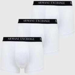 Armani Exchange boxeralsó 3 db fehér, férfi - fehér S