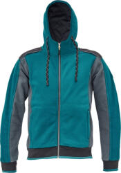 CERVA Dayboro kapucnis pulóver petrol kék színben (0306007455002)