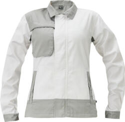 CERVA Montrose Lady női munkavédelmi dzseki fehér/szürke színben (0301053286036)