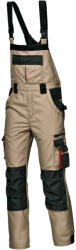Sir Safety System Harrison munkavédelmi kantárosnadrág khaki színben (SSY-MC1813V7-62)