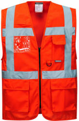 Portwest S476 Berlin Executive mellény piros színben (S476RERXXL)