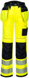Portwest T501 PW3 Hi-Vis Holster nadrág sárga/fekete színben (T501YBR30) - ipararuhaz