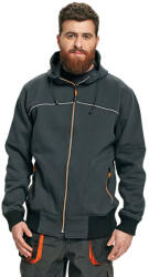 CERVA Emerton New kapucnis pulóver fekete színben (0306002060002)