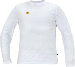 CERVA Noyo ESD póló hosszú ujjú fehér színben (0304013680003)