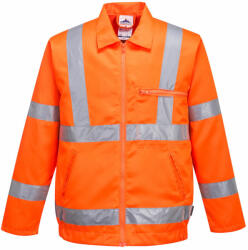 Portwest RT40 Jól láthatósági kevertszálas dzseki narancs színben (RT40ORRM)