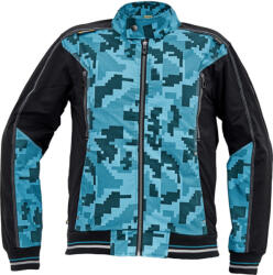 CERVA Neurum Camo munkavédelmi dzseki petrol kék színben (0351000555056)
