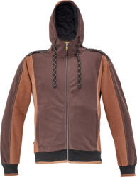 CERVA Dayboro kapucnis pulóver barna színben (0306007469006)