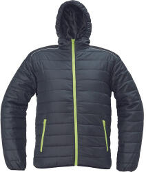 CERVA Max Vivo Light kabát fekete/sárga színben (0301066264006)