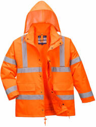 Portwest S468 Hi-Vis 4 az 1-ben Traffic kabát narancs színben (S468ORRXL)