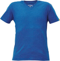 CERVA Noyo ESD póló v-nyakkal royal kék színben (0304013550004)