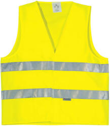 Coverguard Oxford fluo sárga színű jólláthatósági munkavédelmi mellény (70204OXF)