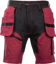 CERVA Keilor férfi munkavédelmi rövidnadrág piros színben (0357000520058)