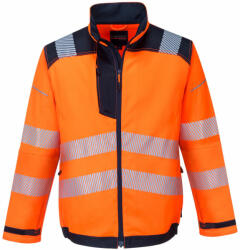 Portwest T500 PW3 Hi-Vis kabát narancs/navy színben (T500ONRXXL)