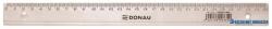 DONAU Vonalzó, műanyag, 30 cm, DONAU (D7004) - kecskemetirodaszer
