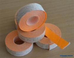 METO Árazógépszalag, 19x16 mm, METO, narancs (ISMKN) - kecskemetirodaszer