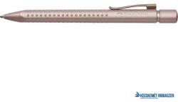 Faber-Castell Golyóstoll, 0, 5 mm, nyomógombos, rózsaszín tolltest, FABER-CASTELL "Grip 2010-M", kék (TFC243907) - kecskemetirodaszer