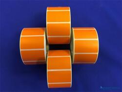 Etikett, thermo, 25x45 mm, 1000 etikett/tekercs, narancs (ISCT2545N) - kecskemetirodaszer