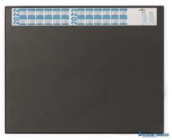 DURABLE Könyökalátét, 65x52 cm, éves kalendárral, DURABLE, áttetsző (DB720401) - kecskemetirodaszer