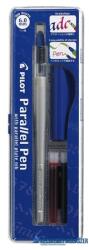 Pilot Töltőtoll, 0, 5-6 mm, kék kupak, PILOT "Parallel Pen (PPP60) - kecskemetirodaszer
