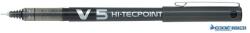 Pilot Rollertoll, 0, 3 mm, tűhegyű, kupakos, PILOT "Hi-Tecpoint V5", fekete (PHTV5FK) - kecskemetirodaszer