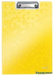 LEITZ Felírótábla, fedeles, A4, LEITZ "Wow", sárga (E41990016) - kecskemetirodaszer