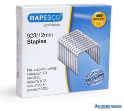 Rapesco Tűzőkapocs, 923/12, horganyzott, RAPESCO (IRS1238) - kecskemetirodaszer