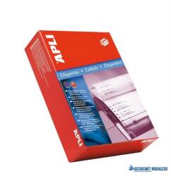 APLI Etikett, mátrixnyomtatókhoz, 1 pályás, 73, 7x36 mm, APLI, 4000 etikett/csomag (LCA002) - kecskemetirodaszer