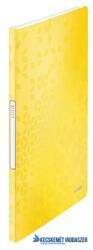 LEITZ Bemutatómappa, 20 zsebes, A4, LEITZ "Wow", sárga (E46310016) - kecskemetirodaszer
