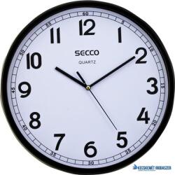 Secco Falióra, 29, 5 cm, fekete keretes, SECCO "Sweep second (DFA028) - kecskemetirodaszer