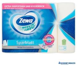 Zewa Háztartási papírtörlő, 2 rétegű, 4 tekercses, ZEWA "Wisch&Weg sparblatt (KHHZ32) - kecskemetirodaszer