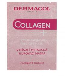 Dermacol Collagen+ Lifting Metallic Peel-Off mască de față 15 ml pentru femei