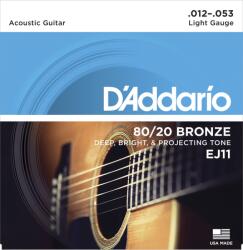 D'Addario EJ11 80/20 Bronze, 012-053
