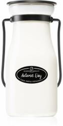 Milkhouse Candle . Creamery Autumn Day illatgyertya Milkbottle 227 g