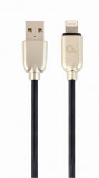 Gembird 8-pin - USB-A adat- és töltőkábel 2m fekete (CC-USB2R-AMLM-2M) (CC-USB2R-AMLM-2M)