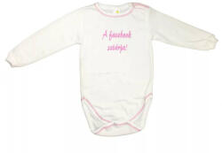 Feliratos hosszú ujjú body 86 - A facebook sztárja! - babyshopkaposvar