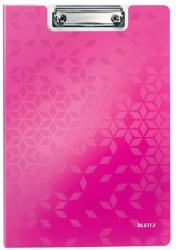 LEITZ Felírótábla LEITZ Wow A/4 kemény műanyag fedeles rózsaszín (41990023) - tonerpiac