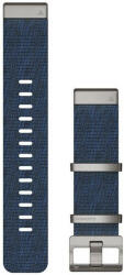 Garmin Curea Garmin MARQ, nailon, albastru, cataramă argintie