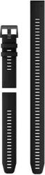 Garmin Set de 3 curele Garmin QuickFit de 22 mm, silicon, negru, cataramă neagră (Fenix 7/6/5, Epix 2 etc. ) pentru ceasuri de scufundări