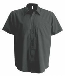 Kariban Férfi ing Kariban KA539 Men'S Short-Sleeved non-Iron Shirt -3XL, Zinc