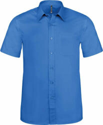 Kariban Férfi ing Kariban KA551 Ace - Short-Sleeved Shirt -3XL, Light Royal Blue