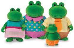 Battat Lil' Woodzeez - Set de figurine pentru familia Frog (BT6655)