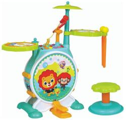 Hola Toys Drums - Pe suport cu taburet (H3130)